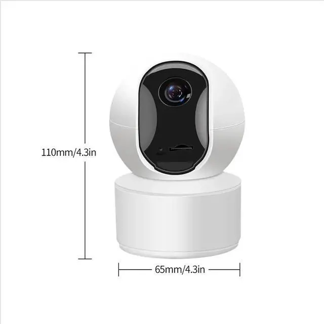 Alt view image 6 of 6 - 8MP 4K WiFi Security Indoor Camera 10X Digital Zoom Pan Tilt IP Camera Ai Automatic Tracking Night Vision Intercom Security