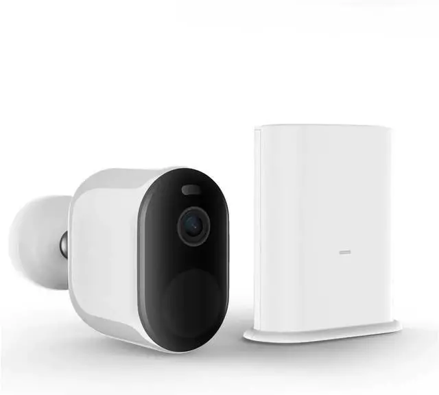 Main image of EC4 Outdoor Camera Solar Battery Surveillance 2.5K HD IP WiFi Web Cam Smart Security Protection CCTV Monittor(US Plug,EC4 Set)