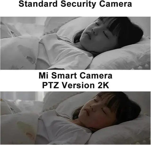 Alt view image 6 of 7 - 360° Smart Home Security Camera PTZ 2K Webcam 1296P 3 Megapixel AI Human Detection Night Vision Webcam Work with(Add UK Adapter)