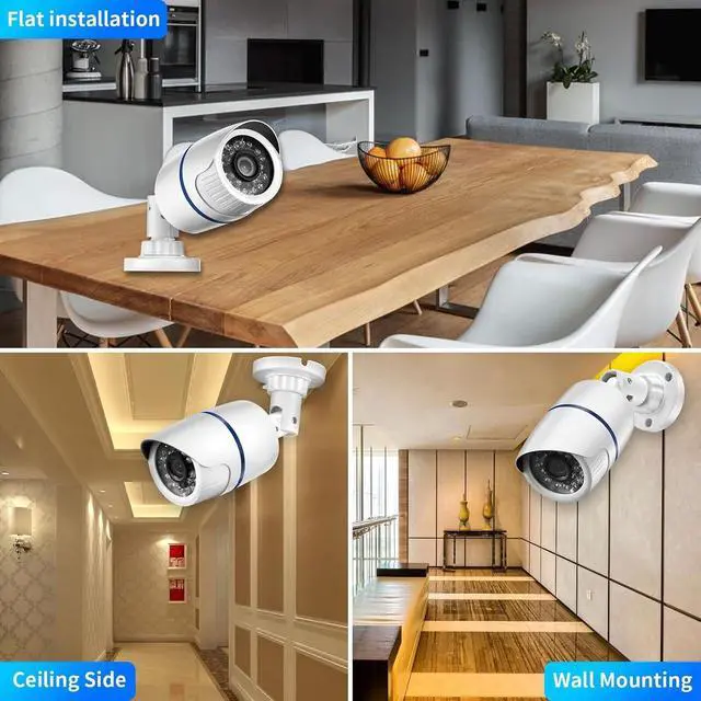 Alt view image 2 of 4 - Camera 720P 1080P 5MP Security Surveillance Analog High Definition IR Night Vision CCTV Outdoor Waterproof Home Cam(2.8mm,1080P_PAL)