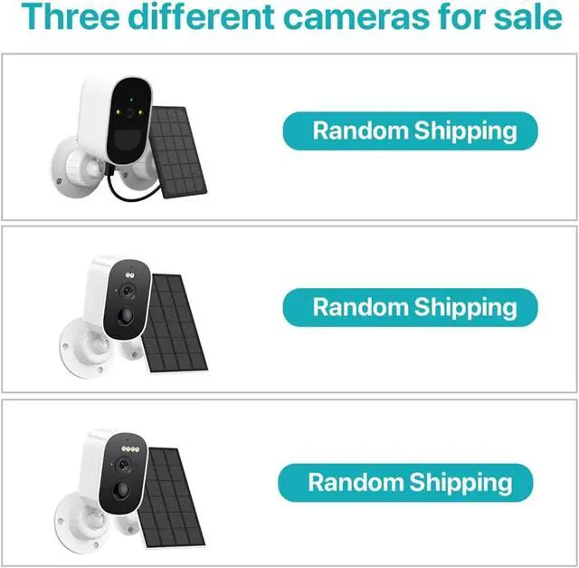 Alt view image 5 of 6 - Solar-Powered 1080P 4MP HD WiFi IP Outdoor Security Camera with Battery, PIR Human Detection(1080P with 64G)