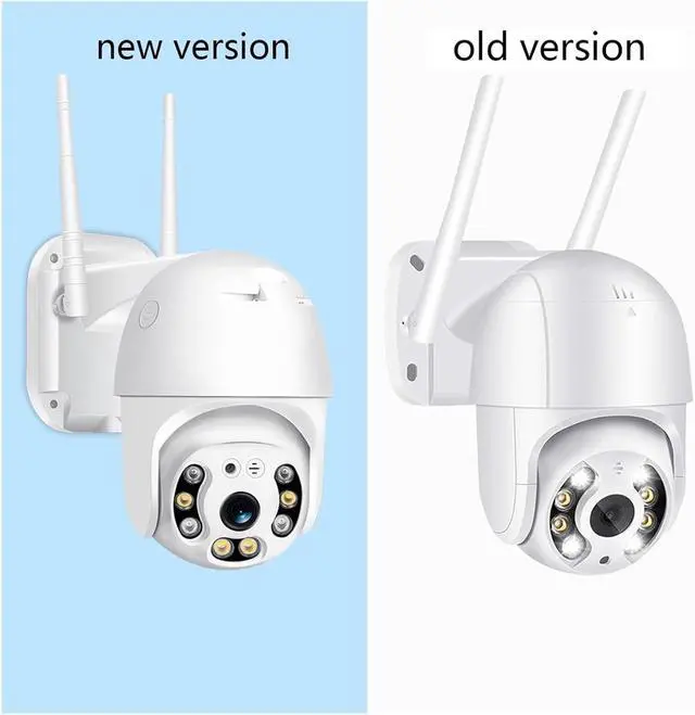 Alt view image 7 of 7 - Ycc365 Plus 1080P PTZ WiFi IP Camera Outdoor 4X Digital Zoom AI Human Detect Camera Security CCTV WiFi Monitor(1080P 16G Card)