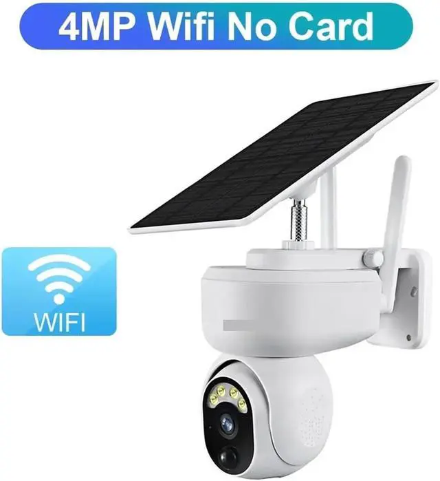 Alt view image 2 of 7 - 4MP 2K Multipurpose Outdoor 4G Solar Camera WiFi PTZ Motion Detection Two Way Audio Security Camera Indoor(4MP WiFi No Card)