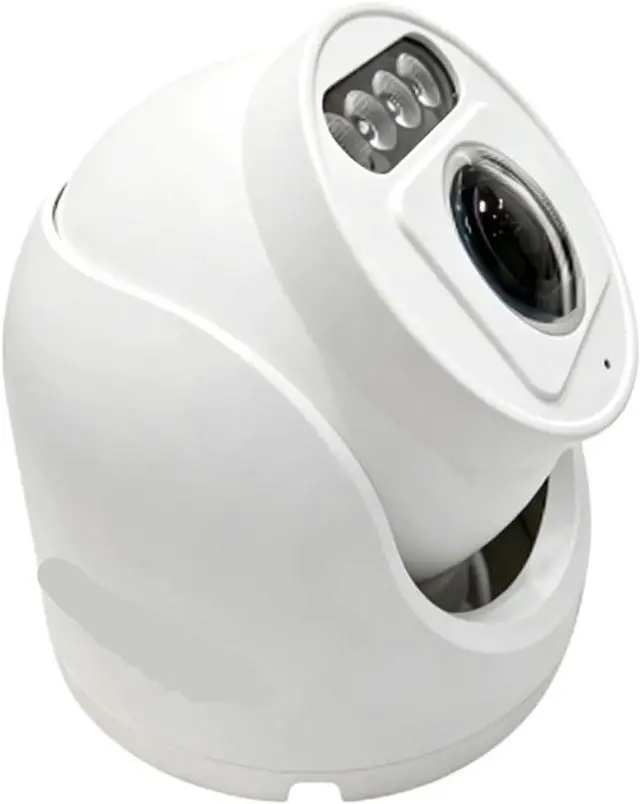 Main image of 8MP 4K PoE Fisheye Panoramic IP Camera, 1.7mm Lens 165° Ultra Wide Angle, Face Detection CCTV Security Camera, Compatible with XMEYE & ICSEE(2pcs 8MP)