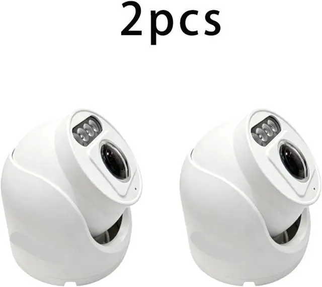 Alt view image 2 of 7 - 8MP 4K PoE Fisheye Panoramic IP Camera, 1.7mm Lens 165° Ultra Wide Angle, Face Detection CCTV Security Camera, Compatible with XMEYE & ICSEE(2pcs 8MP)