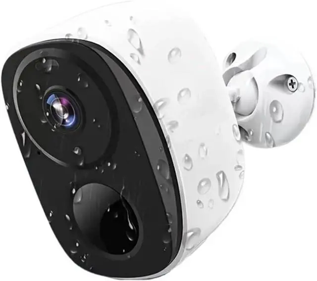 Main image of Wireless Outdoor 2K 3MP Battery Powered WiFi Security Camera, Built-in Spotlight & Siren, Two-Way Audio Weatherproof Surveillance Cam(2 Set Solar Cam)