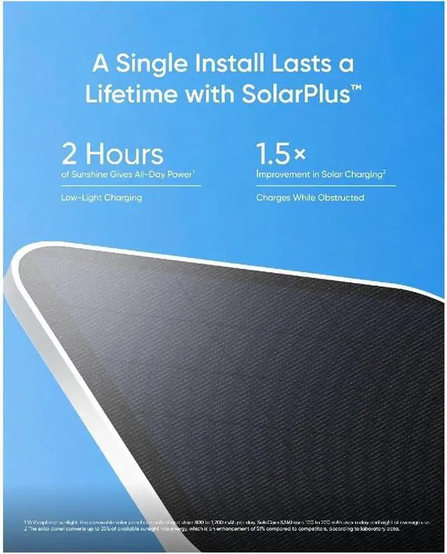 Alt view image 4 of 7 - New 4K Dual Lens Solar Wireless Outdoor Security Camera, 360° Pan & Tilt Full Coverage No Blind Spots Home Surveillance Cam(3.6mm,8MP Solar)