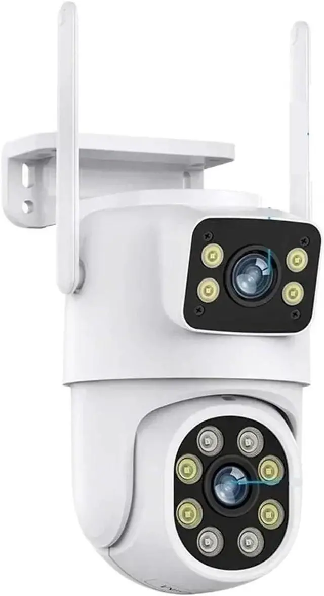 Main image of 8MP 4K WiFi Outdoor PTZ Security Device Dual Lens Dual Screen Auto Tracking ONVIF Compatible(US,8MP NO SD Card)
