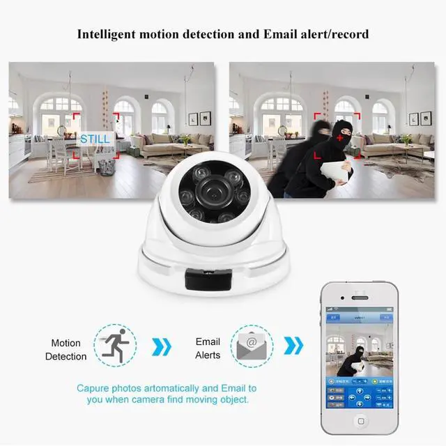 Alt view image 2 of 6 - 4K Ultra HD 8MP IP Camera Wide Angle 2.8mm Outdoor Audio POE H.265 Metal Dome 5MP 4MP Home CCTV Security Camera(2.8mm,5MP(DC 12V))