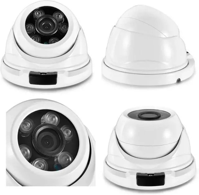 Alt view image 6 of 6 - 4K Ultra HD 8MP IP Camera Wide Angle 2.8mm Outdoor Audio POE H.265 Metal Dome 5MP 4MP Home CCTV Security Camera(2.8mm,5MP(DC 12V))