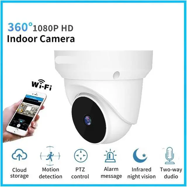 Alt view image 3 of 7 - 4MP 2K 2.4GHz WiFi Indoor CCTV Security Camera, Night Vision, Two-Way Audio, Human Detection & Auto Tracking Home Surveillance Cam(AU Plug,Q1 add 32GB Card)