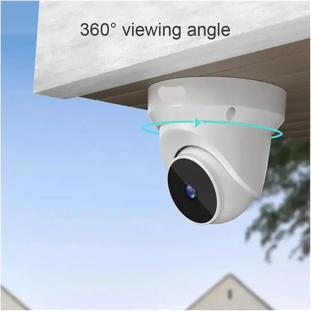 Alt view image 5 of 7 - 4MP 2K 2.4GHz WiFi Indoor CCTV Security Camera, Night Vision, Two-Way Audio, Human Detection & Auto Tracking Home Surveillance Cam(AU Plug,Q1 add 32GB Card)