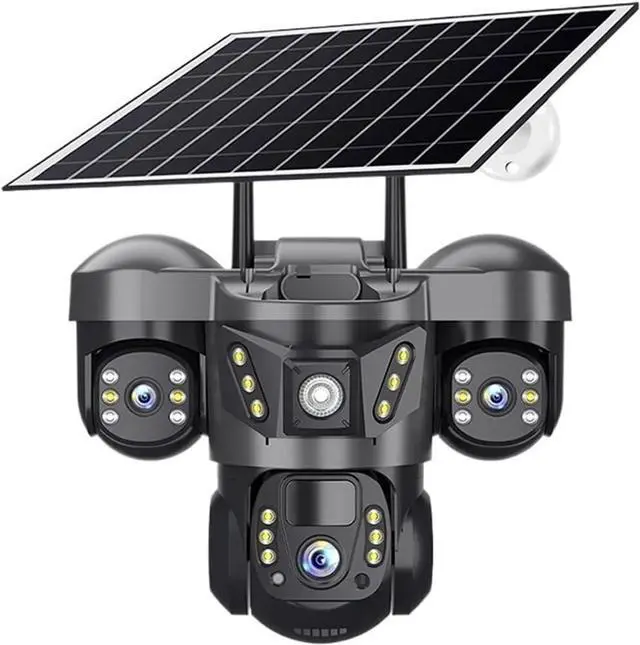 Main image of 15MP 4G Solar PTZ Camera - 10x Zoom Triple Lens