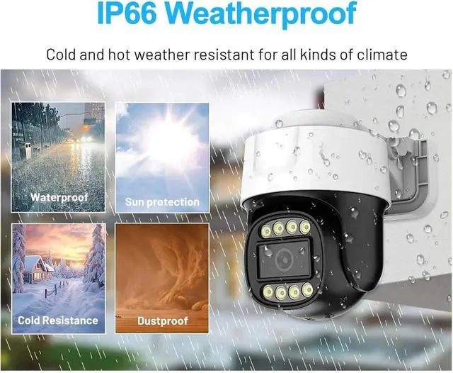 Alt view image 6 of 7 - CCTV 2MP AHD PTZ Camera Full Color Night Vision UTC Coaxial BNC Coax PTZ Control TVI CVI 4in1 Analog Security Cam