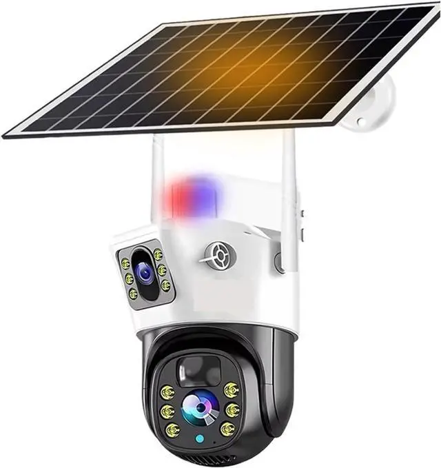 Main image of 4G SIM Card Solar Camera WiFi Outdoor HD Night Vision IP CCTV Surveillance IP66 Waterproof PIR Humanoid Detection(WiFi CCTV No Card)