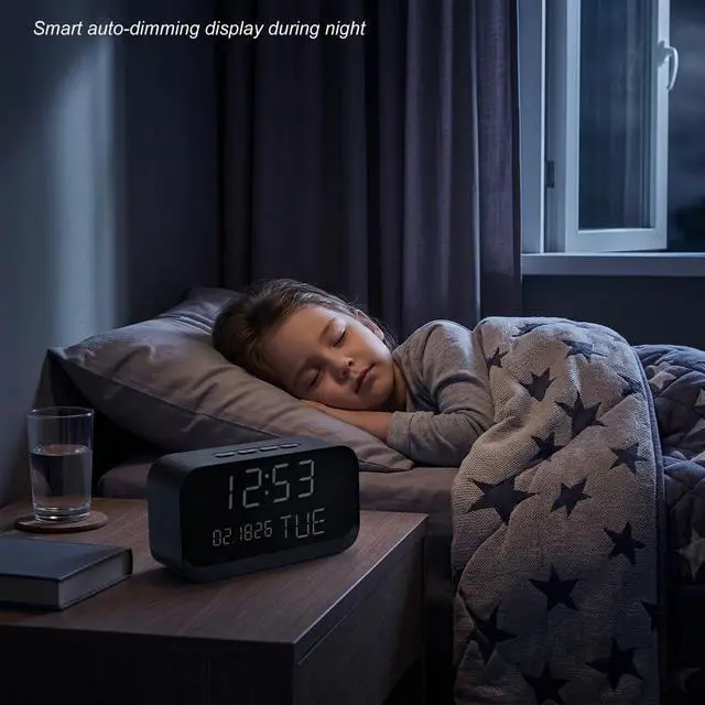 Alt view image 7 of 7 - Clock Camera Nanny Cam with 1080P HD Video, AI Motion Detection, Night Vision, Dual-Band 2.4/5GHz WiFi, Bluetooth Setup, Local & Cloud Storage, Indoor Security Camera for Home & Office
