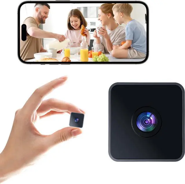 Main image of 2K Security Cameras - Indoor Camer - Spy Cameras -Nanny Camera - WiFi Wireless Cam - HD Surveillance Cam - Home Camer for Pet/Baby - with Night Vision - -Motion Detection Surveillance Cameras