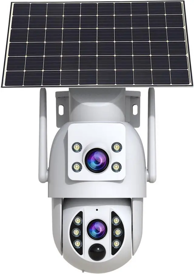 Main image of 4K Dual Screen Outdoor 5G Wireless IP Security Camera, 5X Digital Zoom CCTV Surveillance Cam with AI Auto Tracking for Home Monitoring(UK,1/2.5'')