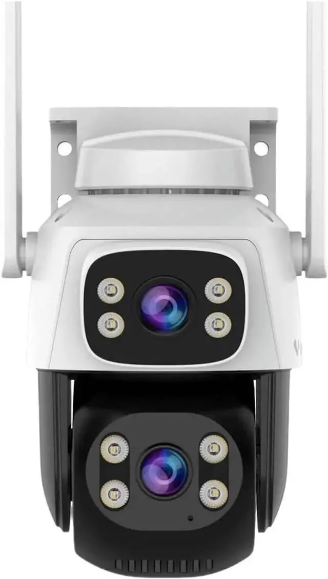 Main image of 4K 8MP Outdoor PTZ Security Camera Dual Lens Dual Screen 5X Digital Zoom WiFi Human Detection Surveillance Cam(8MP Cam)