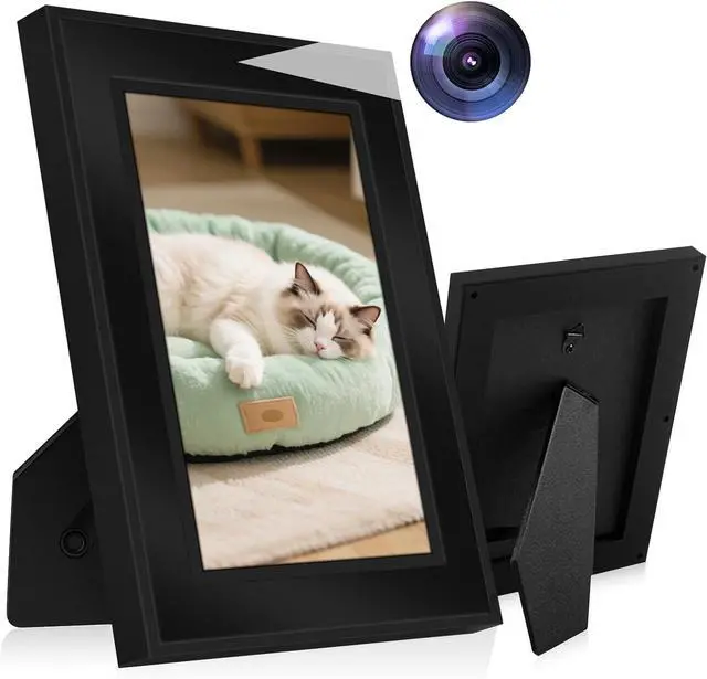 Main image of Hidden Spy Security Camera Picture Frame, Mini Wireless NannyCam
