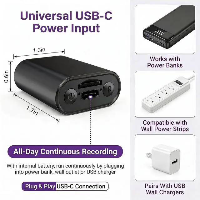 Alt view image 7 of 7 - 1080P Mini Hidden Camera Wireless, Indoor Security Camera with Motion Detection & Night Vision, App Control - Ideal Nanny Cam, Pet Monitor for Home Office