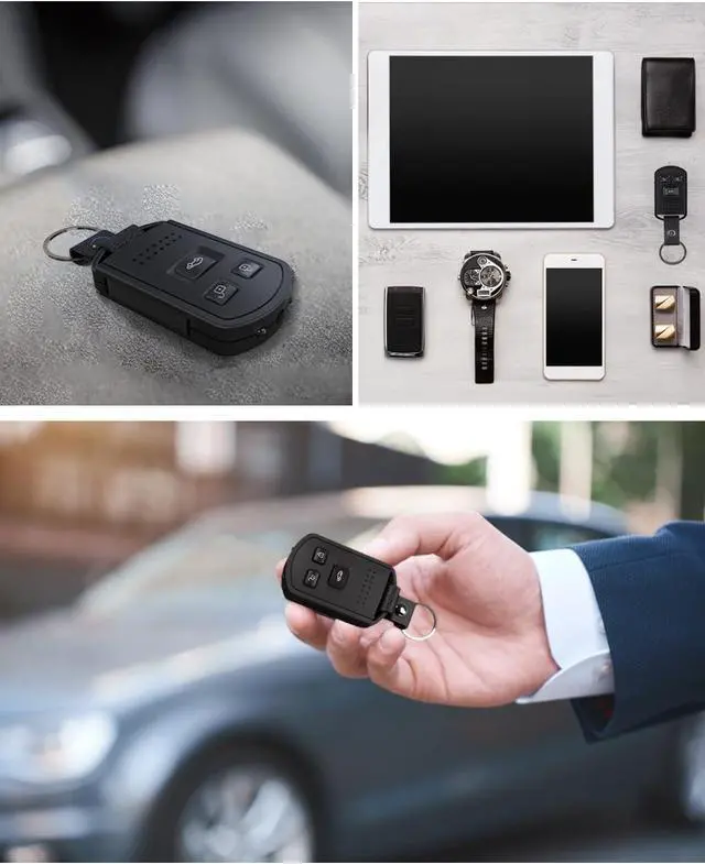 Alt view image 7 of 7 - Hidden Camera Spy Camera,1080p Hidden Cameras Car Key for Video and Photos,Motion Detection Night Vision Portable Keychain Spy Cam Mini Secret Camera Video Recorder-No Audio NO WiFi