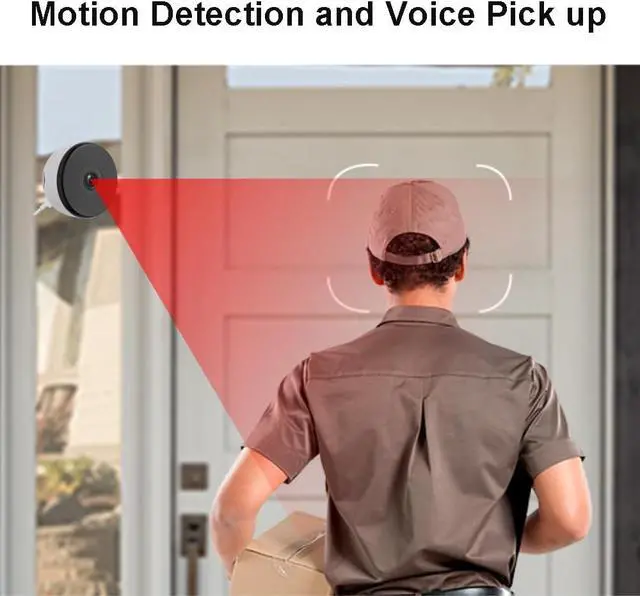 Alt view image 5 of 6 - Starlight Window Camera, 2K Resolution, Full-Color Night Vision, Wi-Fi Indoor Security Camera, Wide Angle View, AI Detection