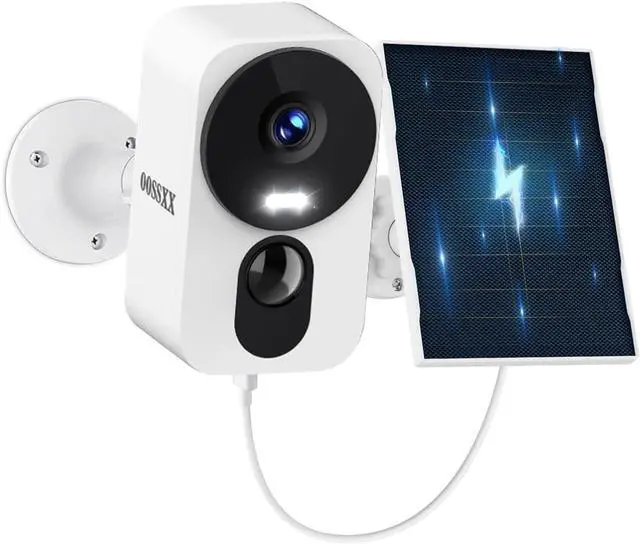 Main image of 4MP Solar Security Camera Outdoor Wireless, Battery 5200mAh, AI Motion Detection, Spotlight Color Night Vision, 2-Way Audio, Dual Band WiFi, IP66 Waterproof, Free App No Monthly Fee