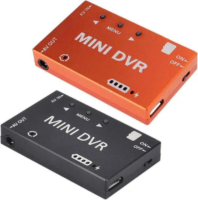 Alt view image 3 of 7 - Mini FPV DVR Digital Video Recorder, Built-in 3.7V 400mah Battery, Mini DVR Recorder, FPV Video Sound Recorders for FPV Remote Control Multicopters Monitors Vehicles Mini DVR