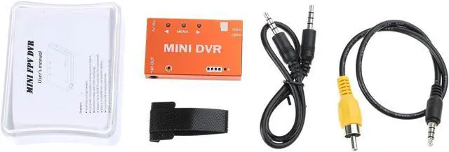 Alt view image 7 of 7 - Mini FPV DVR Digital Video Recorder, Built-in 3.7V 400mah Battery, Mini DVR Recorder, FPV Video Sound Recorders for FPV Remote Control Multicopters Monitors Vehicles Mini DVR
