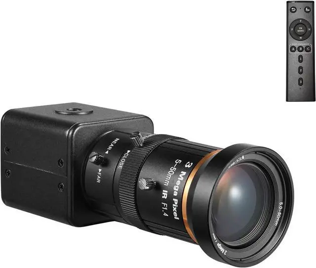 Main image of HDMI USB3.0 Dual Output HD YUY2 1080P 60fps Digital Security Camera, Industry Digital C-Mount with Manual 5-50mm Varifocal HD Lens, OSD Menu via Remote Controller