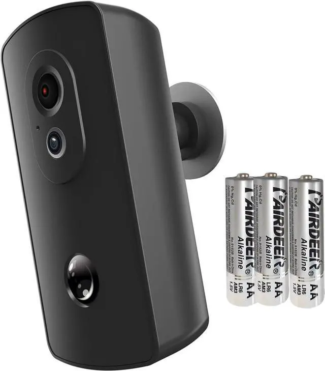 Main image of No Subscription Wireless Security Camera, AA Battery Powered,Outdoor & Door