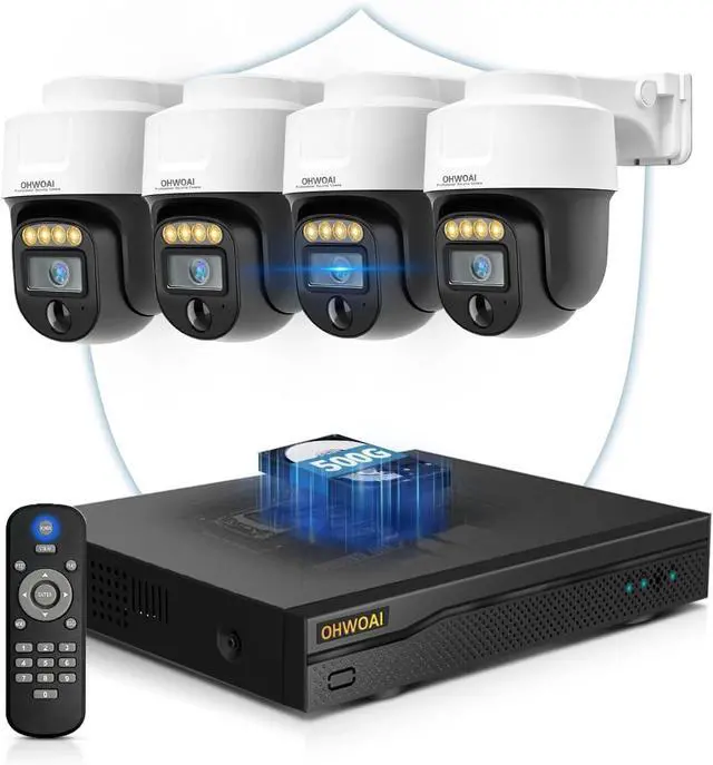 Main image of 4K Wired Security Camera System, Outdoor CCTV Video Surveillance Systems