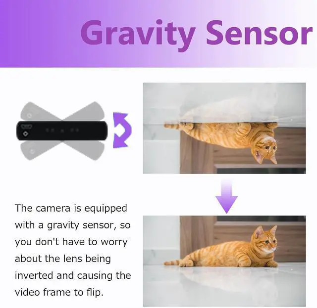 Alt view image 5 of 7 - Security Camera,Hidden Spy Camera, 1080P Nanny Cam for Indoor/Outdoor Surveillance with Night Vision, Motion Detection