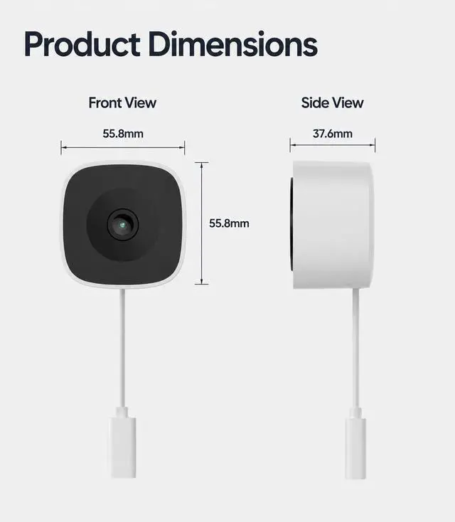 Alt view image 6 of 7 - Window Camera, Ultra HD, 2-Pack