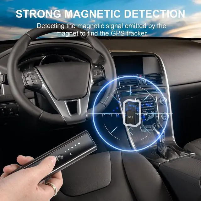 Alt view image 5 of 7 - 2025 Version Camera Finder Detector-KT-02 Hidden Device Detector with Vibration Sound Alarm & Flashlight, Detecting Spy Camera/GPS Tracker/Bug, Hidden Camera Detectors for Travel, Hotel, Car
