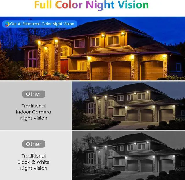 Alt view image 4 of 7 - Hieasy 8MP 4K Magnetic Window Camera with 32GB SD Card,N0 Drill