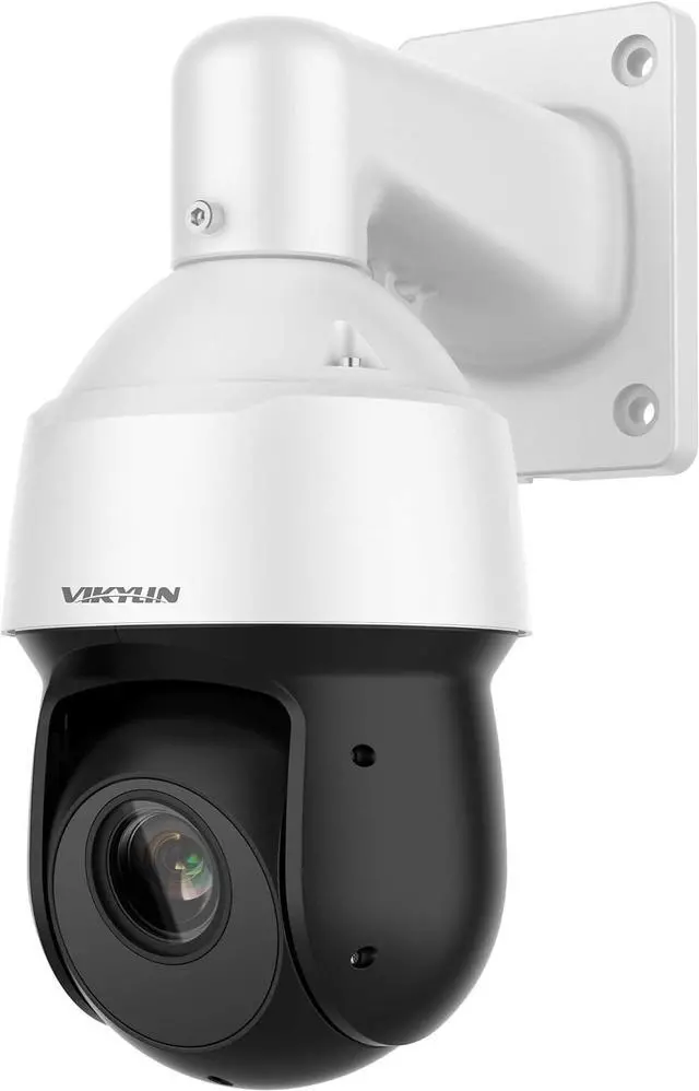 Main image of VIKYLIN 8MP PTZ POE+Starlight IP Outdoor Security Camera 25x Optical Zoom,4K@30fps Auto Tracking,5mm-125 mm Lens High Speed Dome(240°/s), AI Face/Human/Vehicle Detection, AI IVS, 328ft IR,SD (512GB)