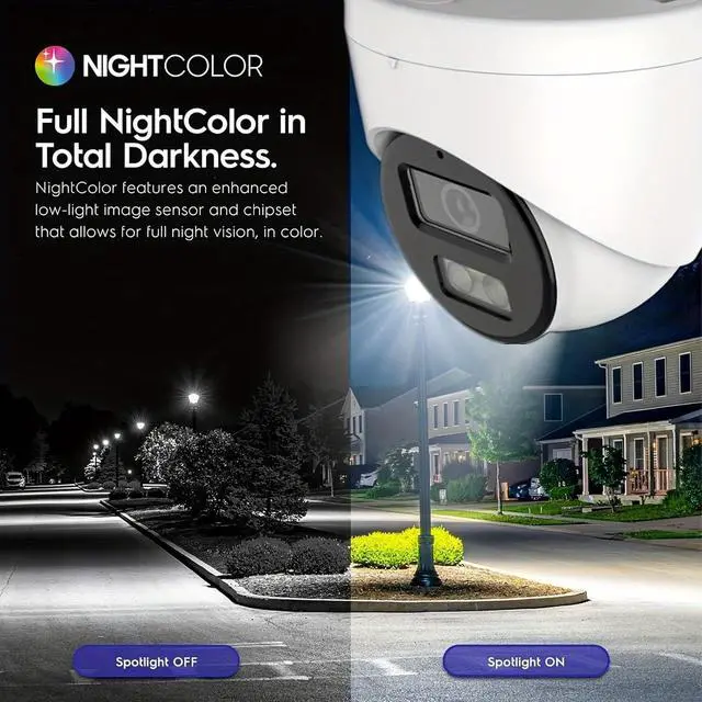 Alt view image 5 of 7 - 5MP PoE Dome Security Camera, 2.8mm Wide Angle Lens with WDR, 98 Degree View for Outdoor, IP67