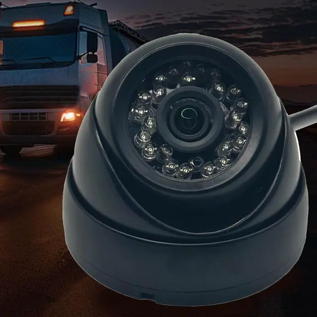 Alt view image 3 of 7 - Dome Camera, Metal HD Security Dome Camera, Wide Angle Night Vision Surveillance Security Camera