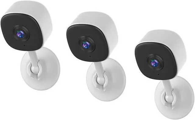 Alt view image 2 of 7 - 3MP WiFi Indoor Home Security IP Camera with Two-Way Audio and Night Vision(EU,3pcs)