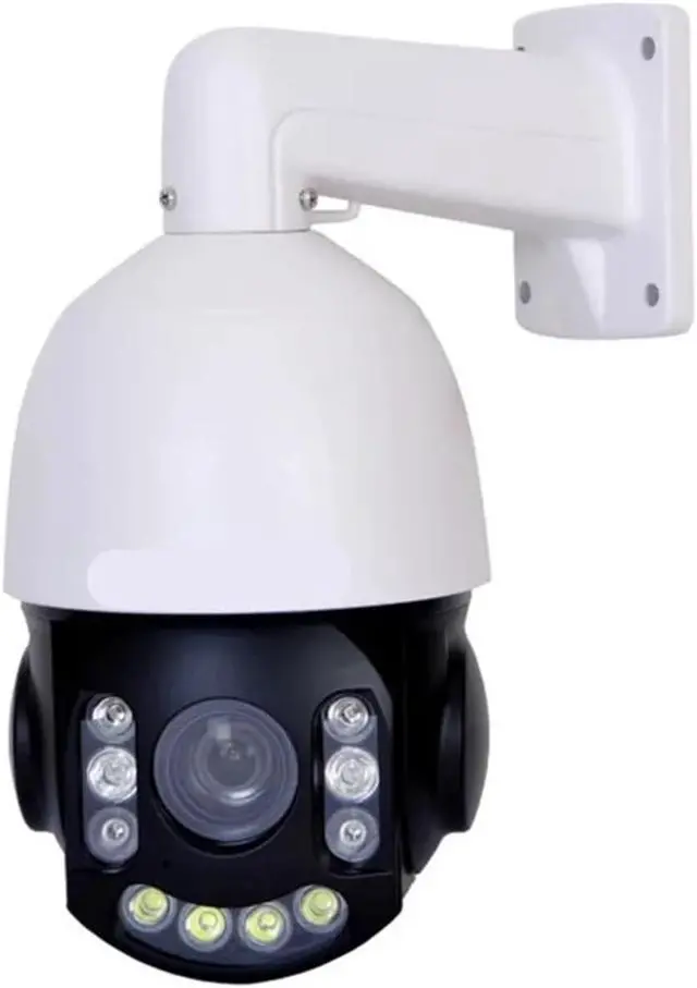Alt view image 4 of 6 - 8MP 4K POE WiFi 4G PTZ Outdoor Security Device 990X Digital Zoom Auto Tracking Surveillance Equipment(US,DC12V 4G NO Card)