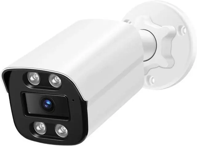 Main image of 8MP 4K IP Camera Outdoor Ai Face Detection H.265 RTSP Color Night Vision POE Human Audio Security Camera(2.8mm,8MP POE AI Camera)