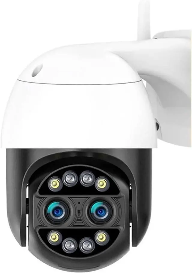 Main image of 4K 8MP Dual Lens PTZ Outdoor WiFi Security Camera AI Auto Tracking IP66 Waterproof Surveillance Camera(US,4MP NO SD Card)