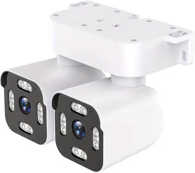 Main image of 4K 8MP Dual Lens Outdoor WiFi PTZ Camera 10X Zoom Waterproof IP Cameras 360° Security Protection CCTV Surveillance Cam(K Plug,8MP with 64G Card)