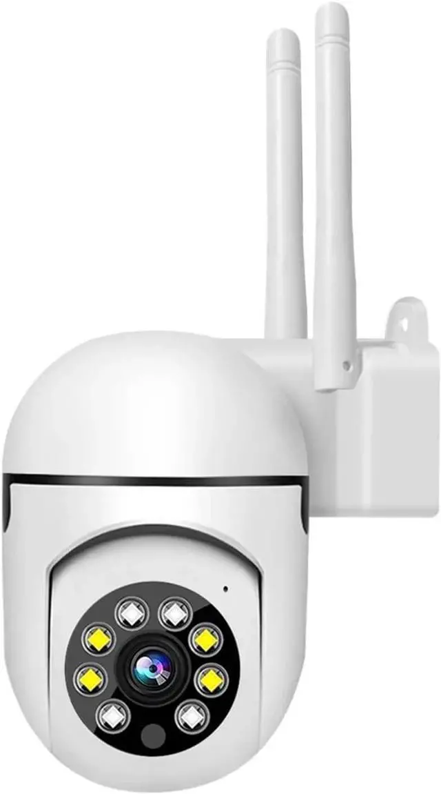 Main image of Tuya WiFi Indoor Security Camera, Two-Way Audio Wall Mounted Home Surveillance Monitor(EU Plug,Camera only)