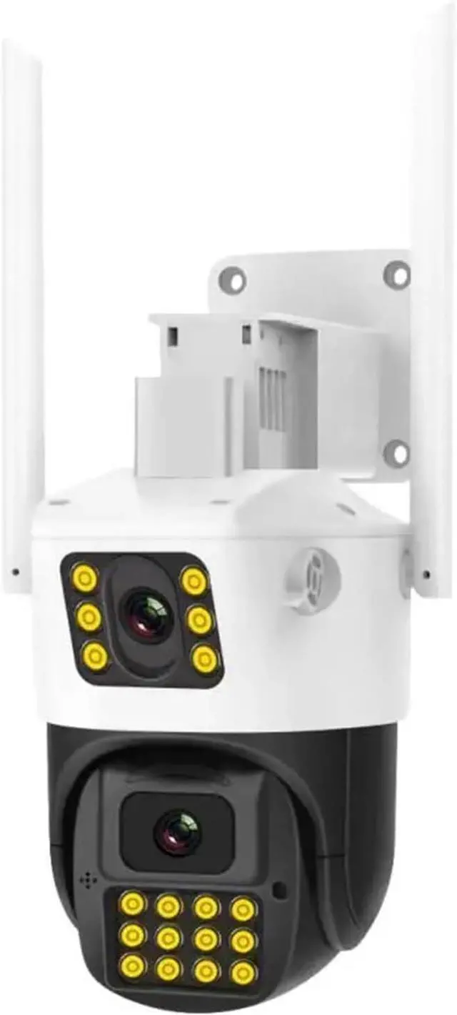 Main image of CS663DR 2MP 1080P Dual Lens 4G/WiFi IP Dome Camera AI Humanoid Detection Full Color Security CCTV Intercom(4G for Euro)