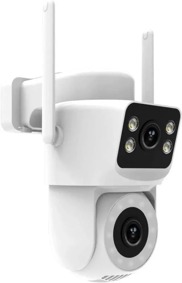 Main image of Smart WiFi Outdoor Security Camera 4MP Dual Screen 2.4G/5G IP65 Waterproof Motion Detection Auto Track(Camera with 128G SD)