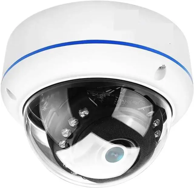 Main image of H.265 5MP 3MP 2MP HD Surveillance IP Camera Audio Vandalproof IR Night Dome Security Camera P2P Video Surveillance(6mm,DC 12V 5MP)