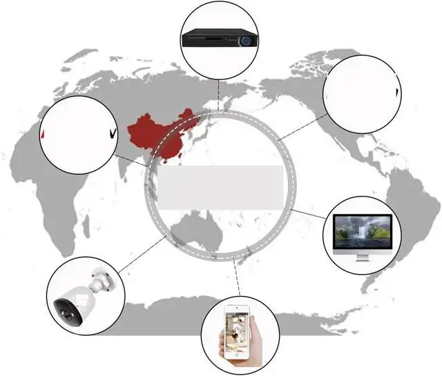Alt view image 6 of 6 - PoE IP Security Camera Outdoor with Audio 4K 5MP 4MP Surveillance Color Night Vision Fish Eye Ultra Wide Angle Lens 1.6mm/2.8mm(1.6mm,4MP POE)